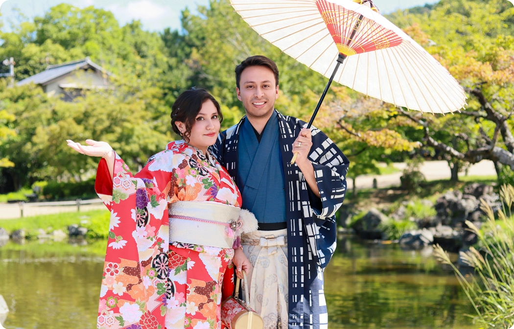 ookiniおおきに著物レンタル歐美CP