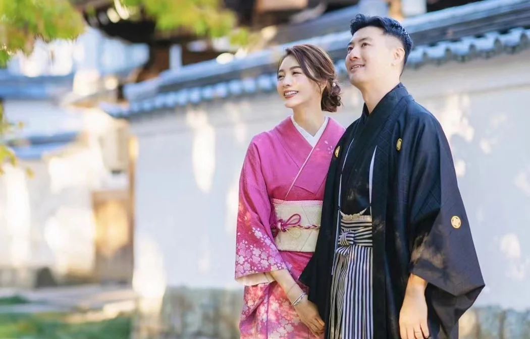 ookiniおおきに著物レンタル-カップル着物